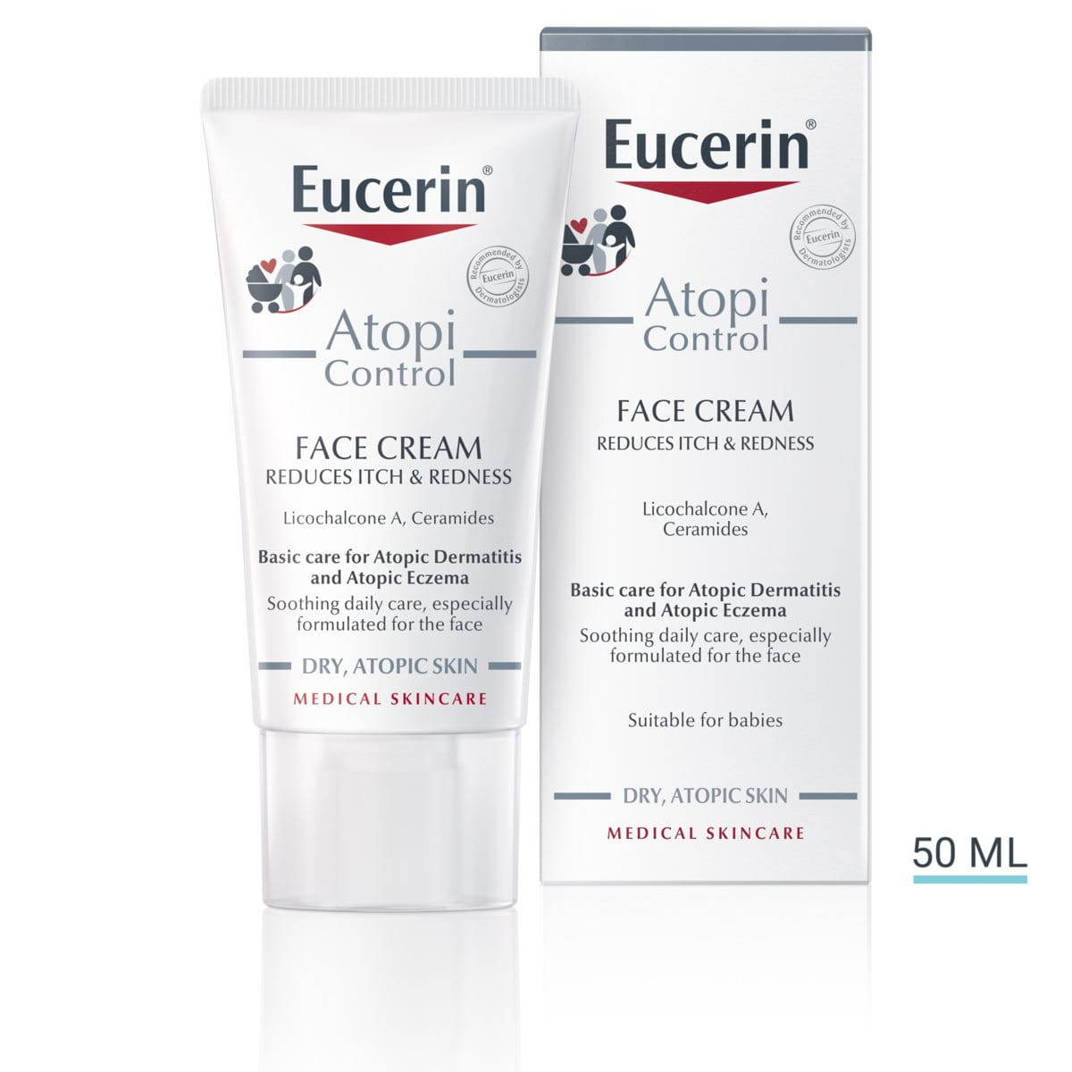AtopiControl Acute Care Cream for Atopic Dermatitis flareups Eucerin
